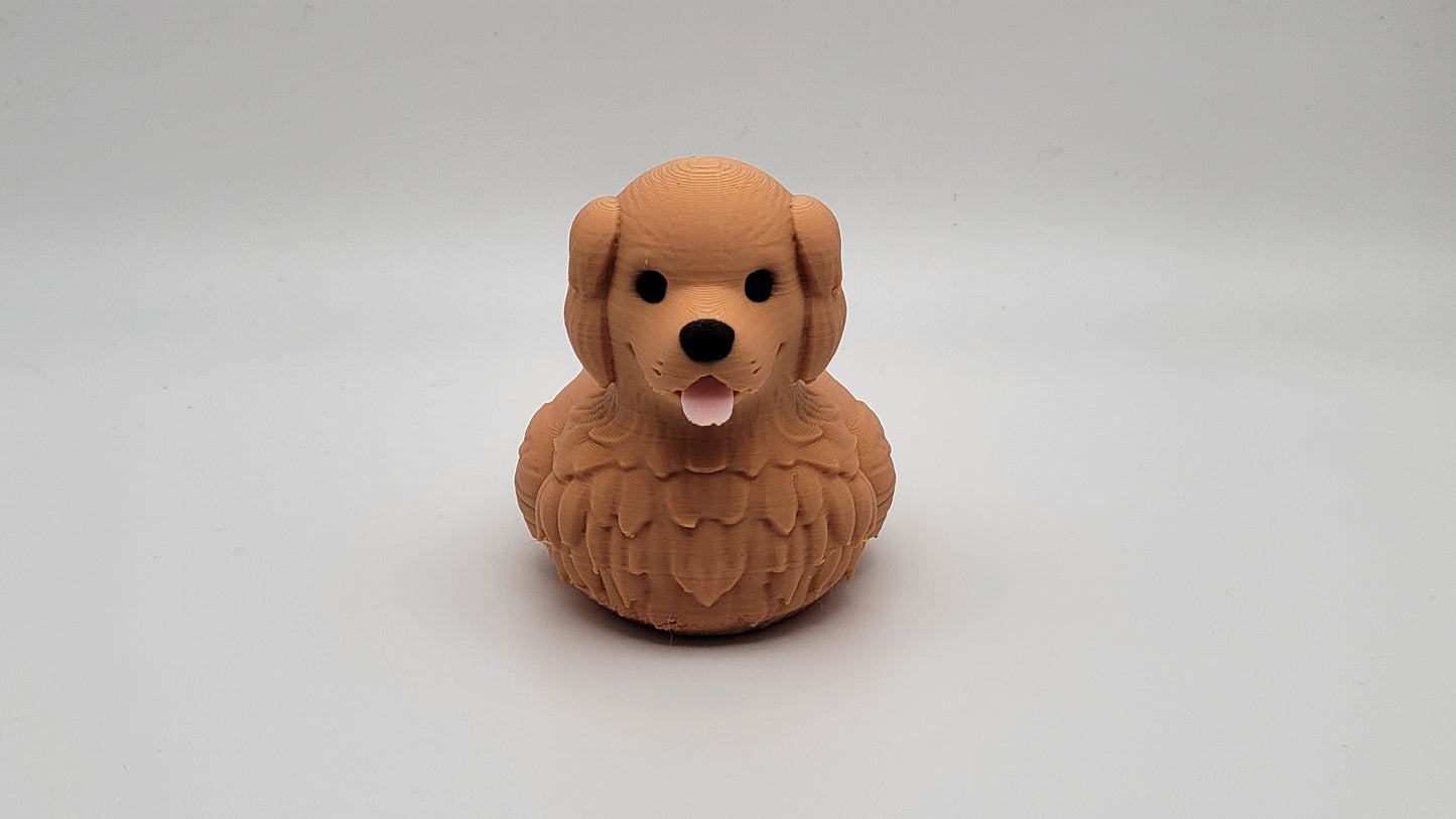 Golden Retriever Duck