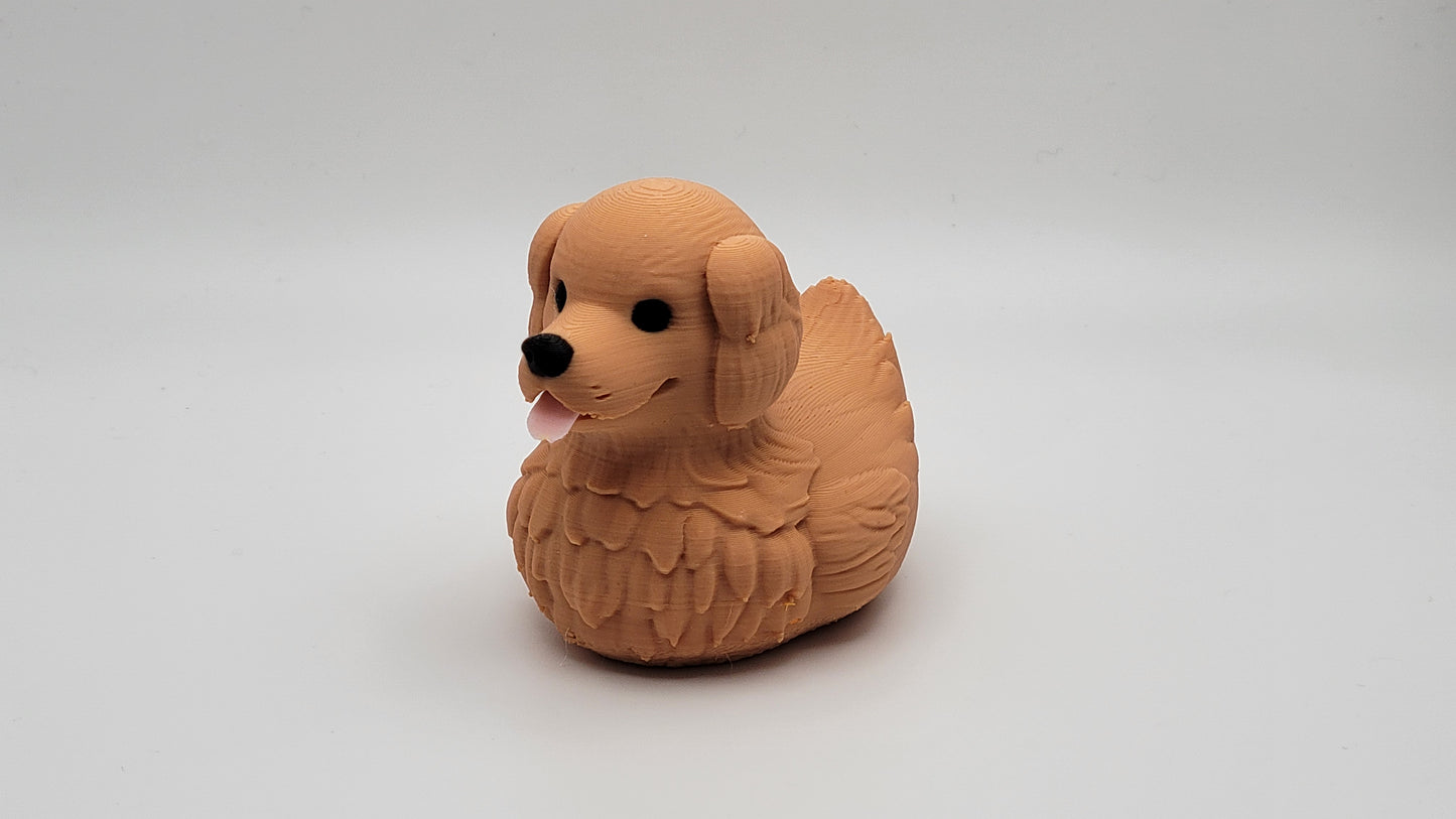 Golden Retriever Duck