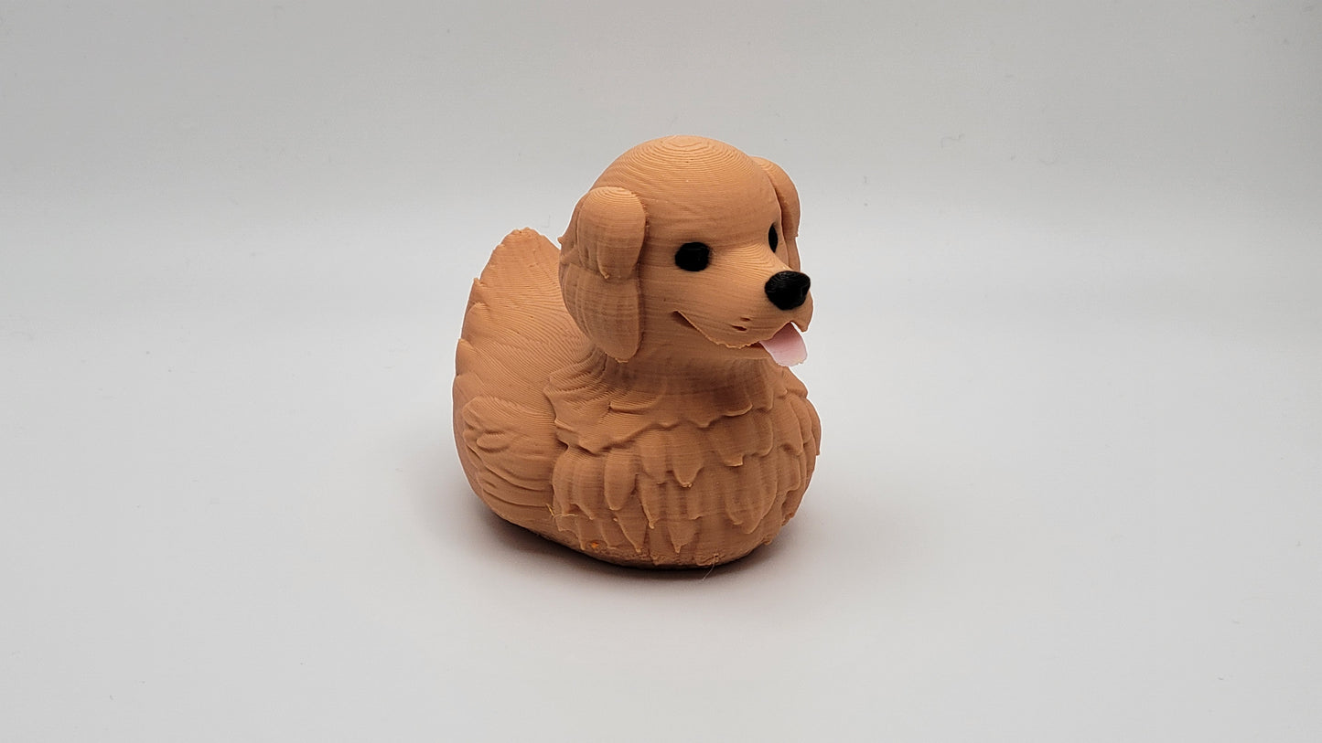Golden Retriever Duck
