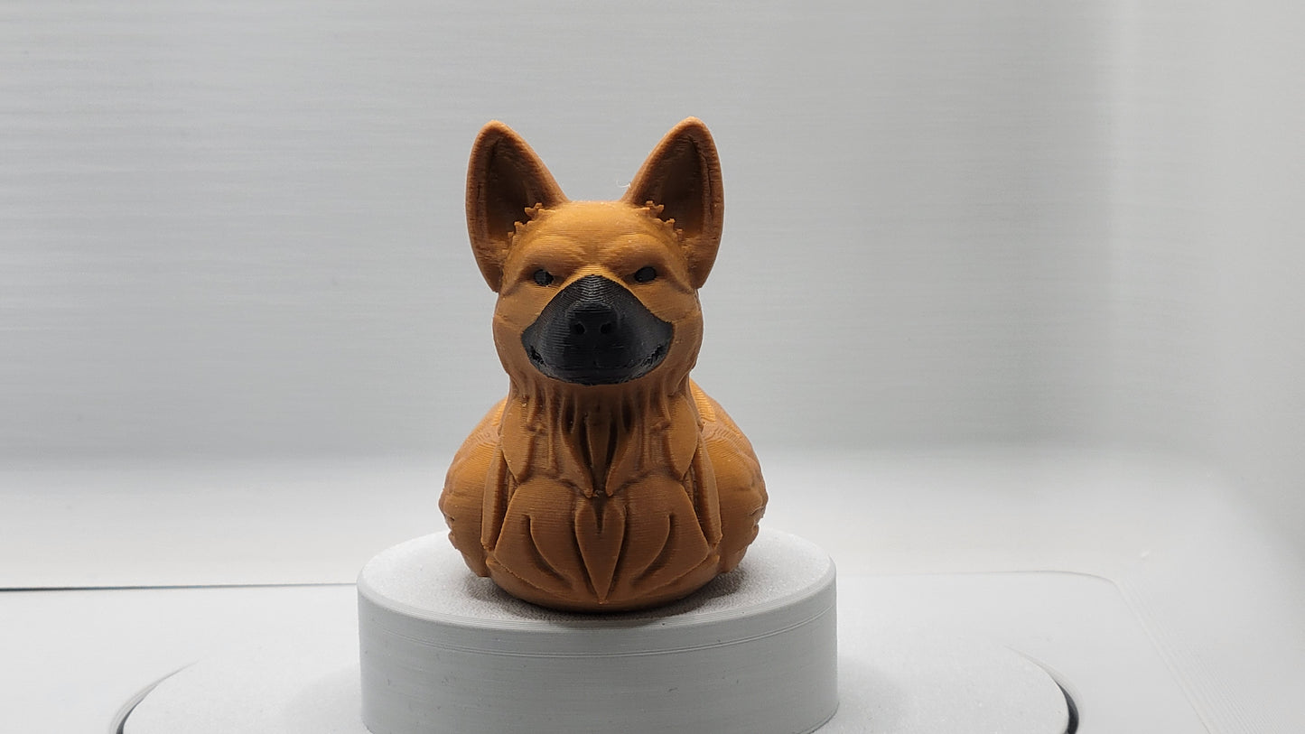 German Shepherd Duck