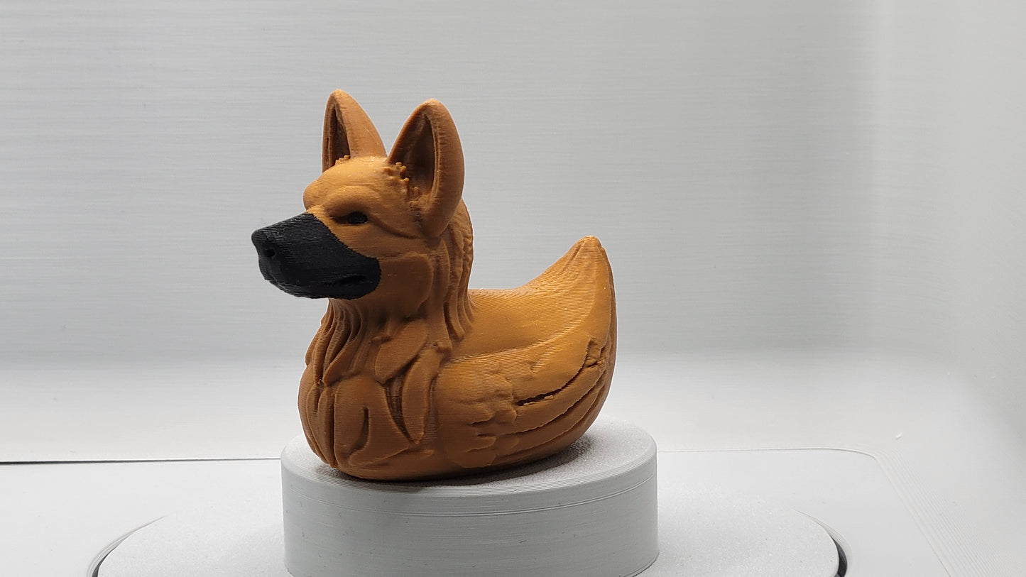 German Shepherd Duck
