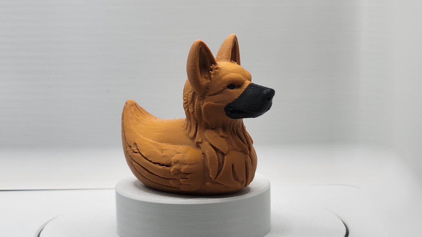 German Shepherd Duck