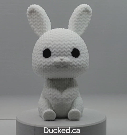 Knitted Easter Bunny